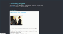 Desktop Screenshot of minimizingregret.com